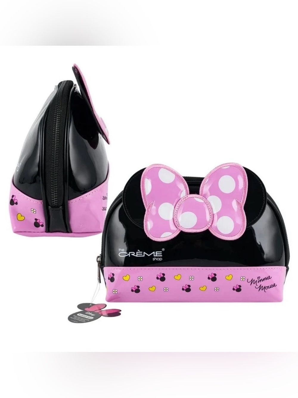 The Creme Shop x Disney Minnie Mouse Limited Edition Pink Cosmetic/Makeup Bag - Picture 2 of 2